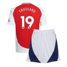 Arsenal Leandro Trossard #19 Hjemmedraktsett Barn 2024-25 Kortermet (+ korte bukser)